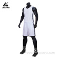 Oem Custom Blank Basketball Uniform Set For Sale